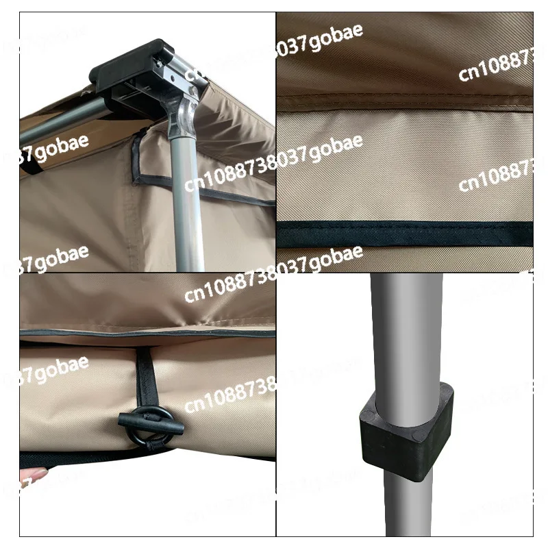 Car side tent house outdoor camping self-driving tour Car side shelter with car canopy awning