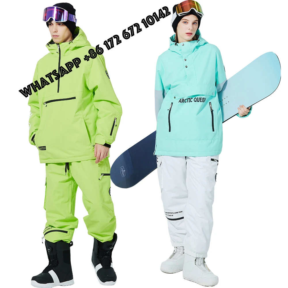 Best sellerWinter Hooded Women One Piece Snow Suit Waterproof Man Ski Overalls Mountain Alpine Female Jumpsuit Sport Snowboard T
