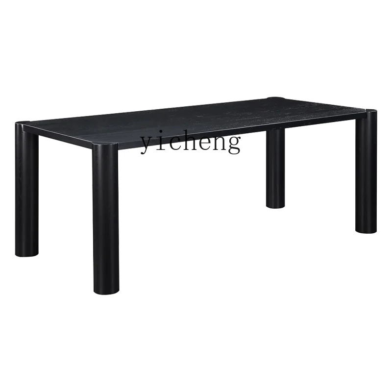 

XJ Dining Table Household Small Apartment Dining Table Rectangular