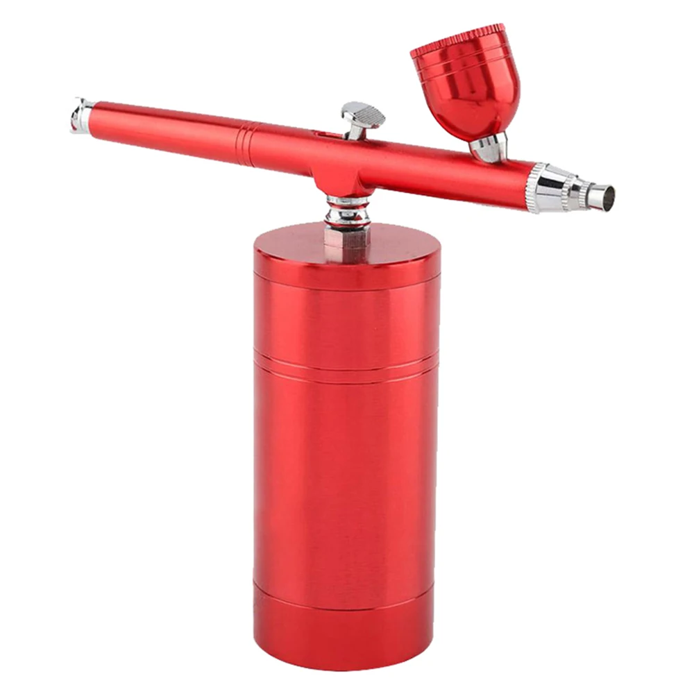 5/1PC Inkjet Tool Mini Air Compressor Tool 0.3mm Handheld Mini Rechargeable Air Brush for Cake Decoration Nail Makeup Tattoo Art