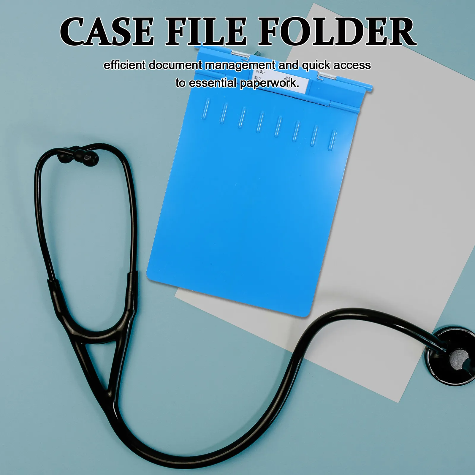 

Lightweight Waterproof Plastic File Folder Clipboard Closure for Nurses Doctors Healthcare Workers Portable Chart