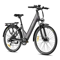 FAFREES F28 Pro Electric City Bike 27.5 Inch Electric Bicycle 250W Motor E-Bike 36V 14.5Ah Battery City Commuter ebike