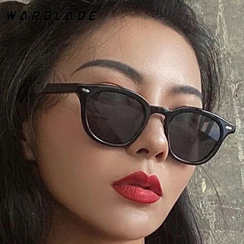 

Vintage Fashion Rice Nail Round Sunglasses Women Men Brand Design Retro Steampunk Sun Glass Summer Traveling Eyewear UV400 Очки