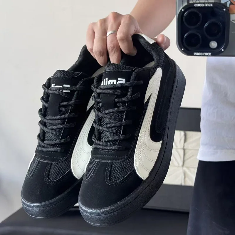 

2025 Новая тенденция, дышащая, удобная, нишевая, с низким верхом, универсальная, индивидуальная, повседневная, спортивная, модная, мужская обувь, тренд