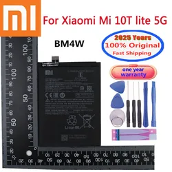 4820mAh BM4W Xiao mi 100% Original Battery For Xiaomi Mi 10T Lite 5G Battery Batteries Bateria + Tools Fast Shipping