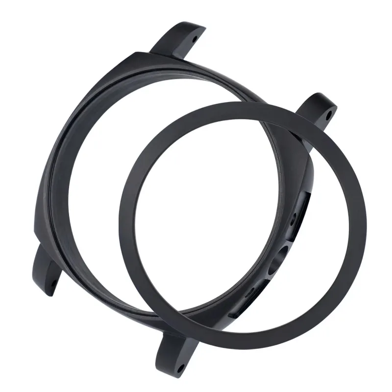 علبة وإطار من السيراميك باللون الأسود غير اللامع لساعة Panerai LUMINOR 1950 PAMO0441 الأوتوماتيكية وإكسسوارات ساعات رجالية