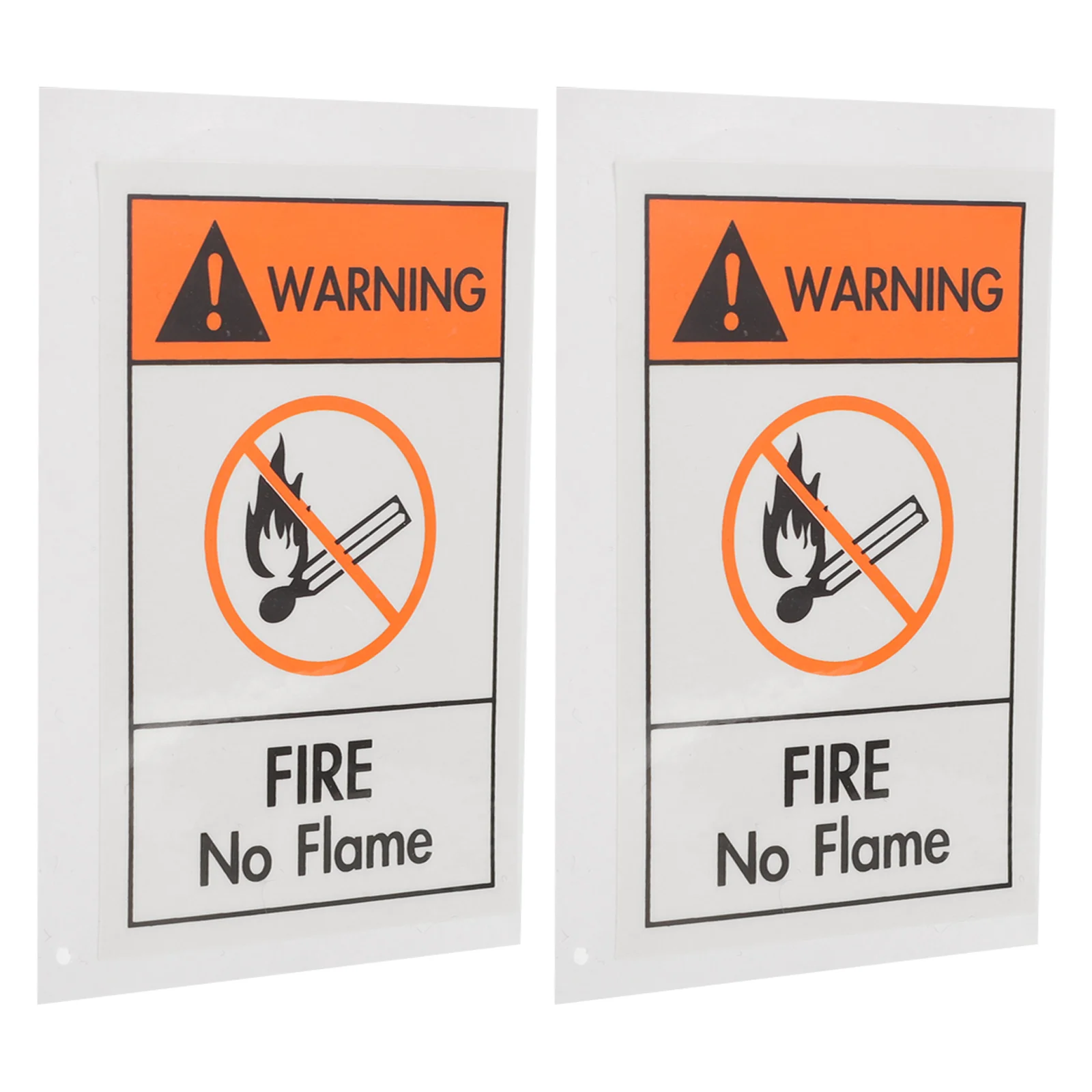 Stickers Pyrotechnic Safety Signs Nail Caution Decal Label Pet Film Warning Decals