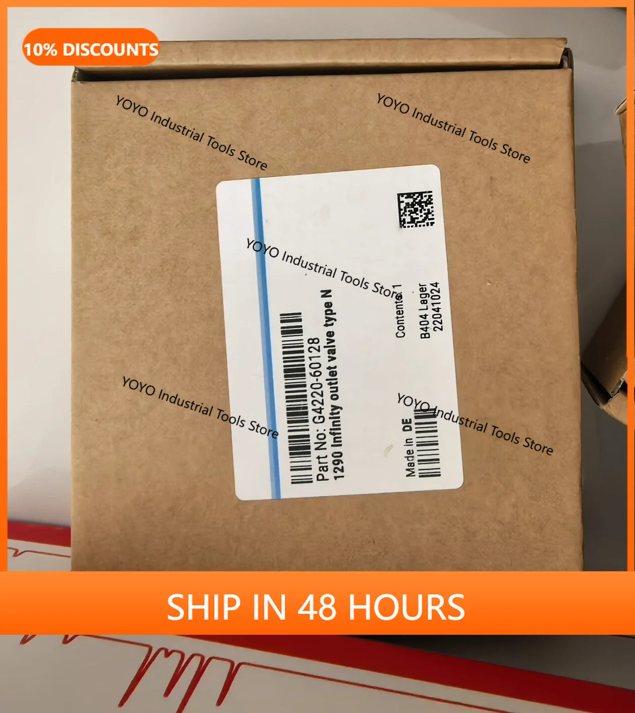 

2026 new model 1290 Infinity Outlet Valve, G4220-6012