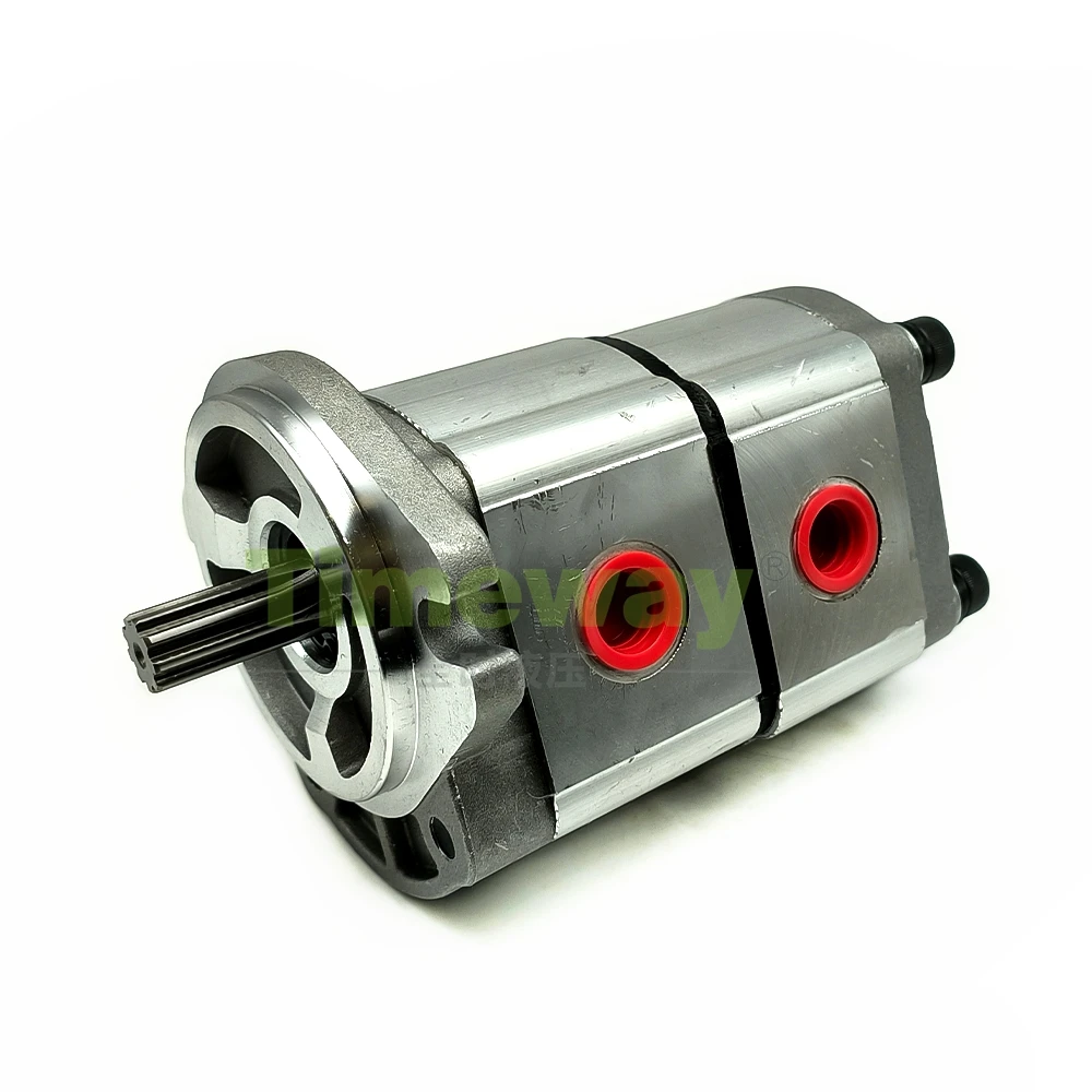

HGP Double Pump Hydraulic Gear Pump HGP-3AT-F12R/F3R HGP-3AT-F10R/F3R HGP-3AT-F10R/F10R Clockwise 1 inlet 2 outlet ports