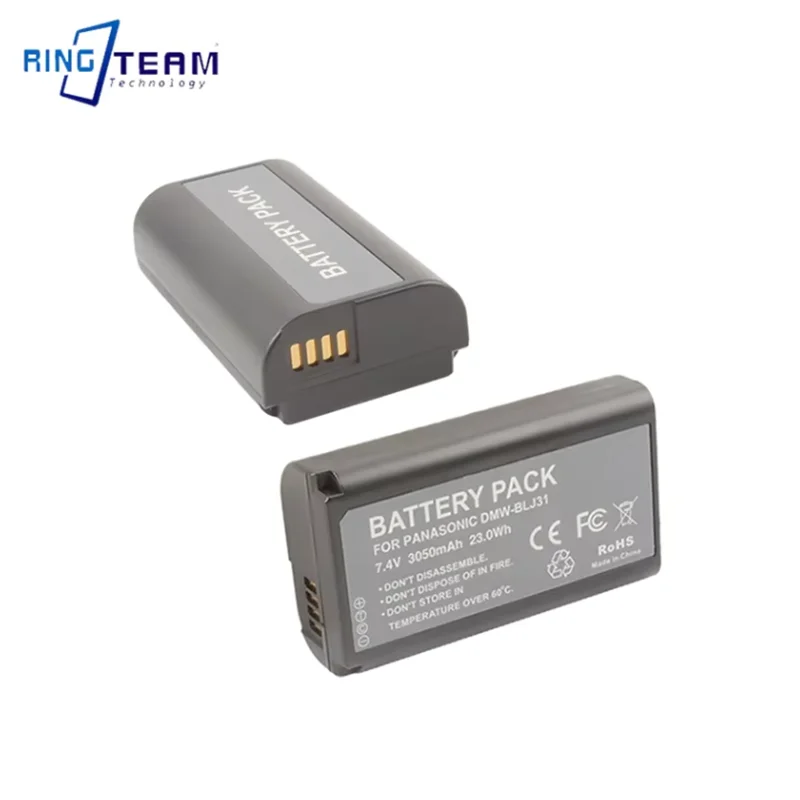 

Аккумулятор DMW-BLJ31 для Panasonic LUMIX S1/S1R/S1H — аксессуар для питания беззеркальной камеры серии S