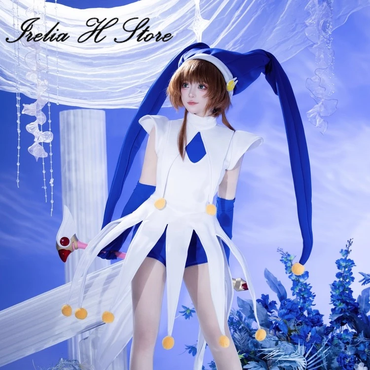 Irelia H Card Captor Sakura Cosplay Costume THE WATERY Card The Blue Clown outfit Cosplays Anime Halloween view 2