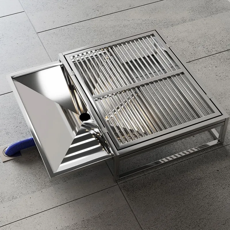Stainless steel dog toilet dog potty automatic drainage