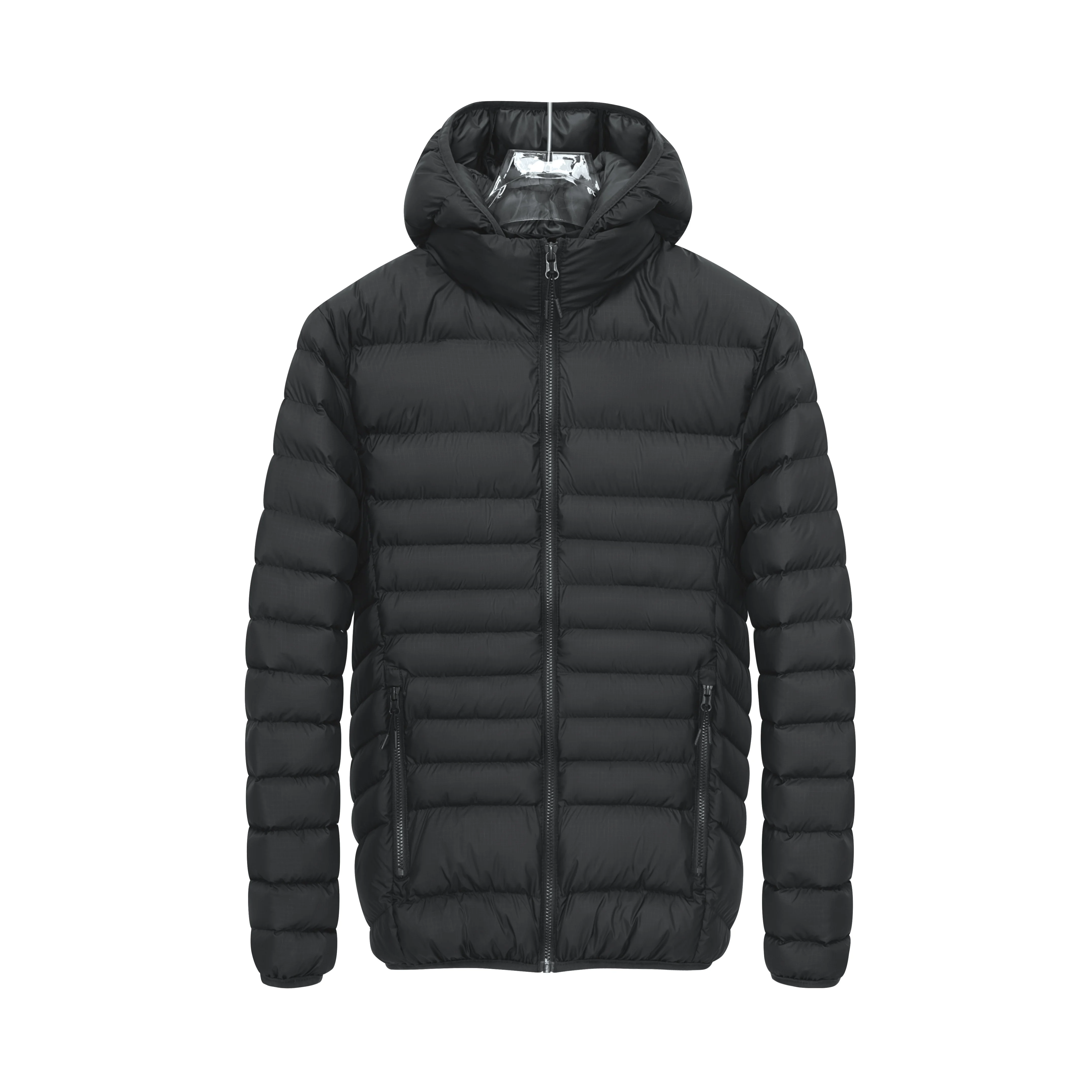 Lightweight Hooded Puffer Jacket Men Winter Autumn Windproof Parka Jackets Windbreaker Coat Insulated Thermal Quilted Coats Man