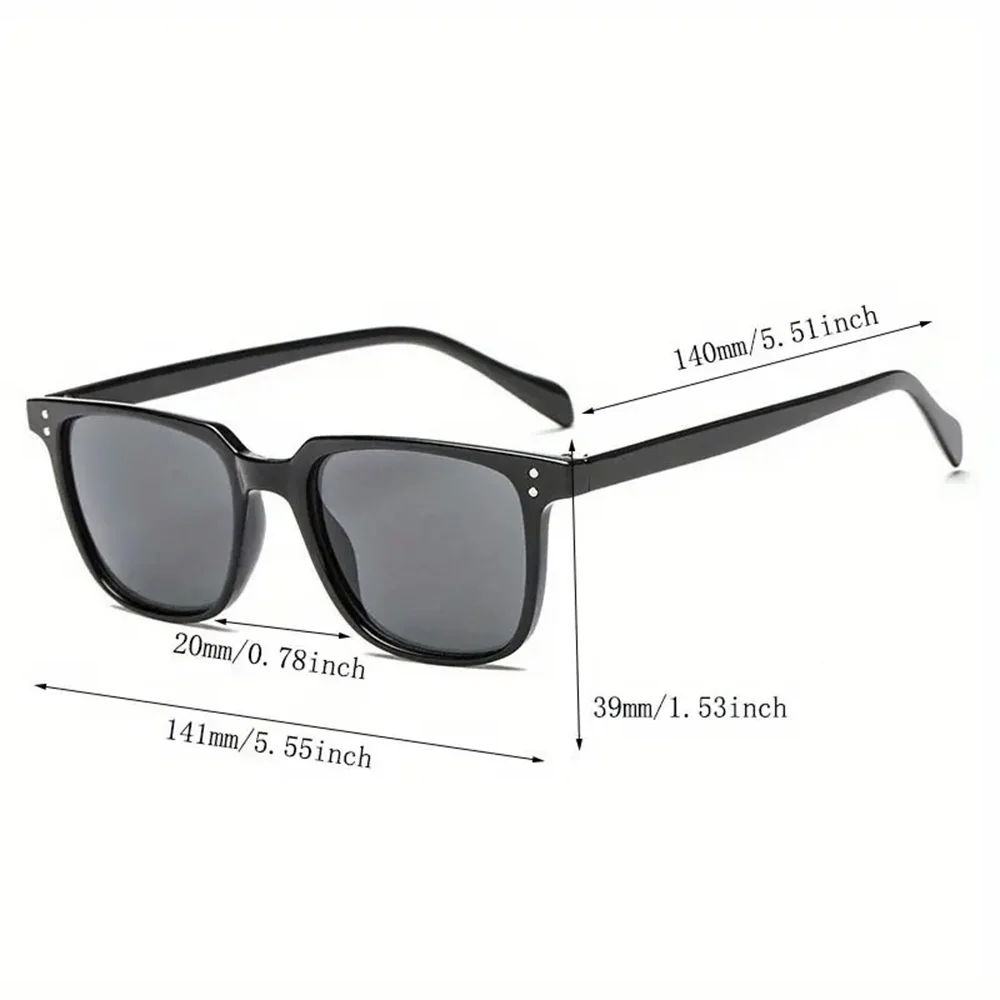 نظارات شمسية بإطار مربع أنيق للنساء والرجال كلاسيكية كلاسيكية للقيادة على شكل الفهد نظارات شمسية للشاطئ للحماية من الأشعة فوق البنفسجية في الهواء الطلق