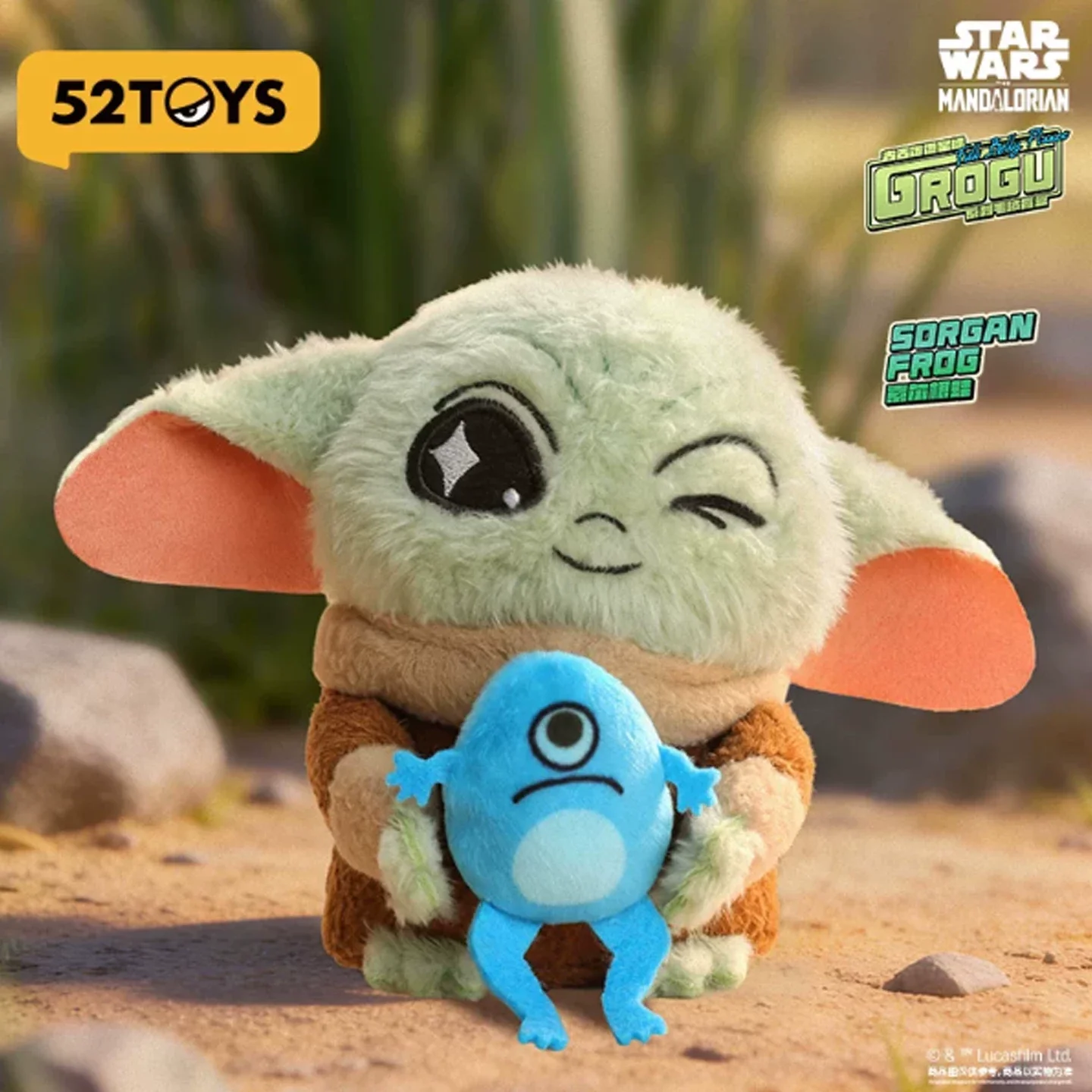 Original 52TOYS Star Wars Grogu Full Belly Planet Series Blind Box