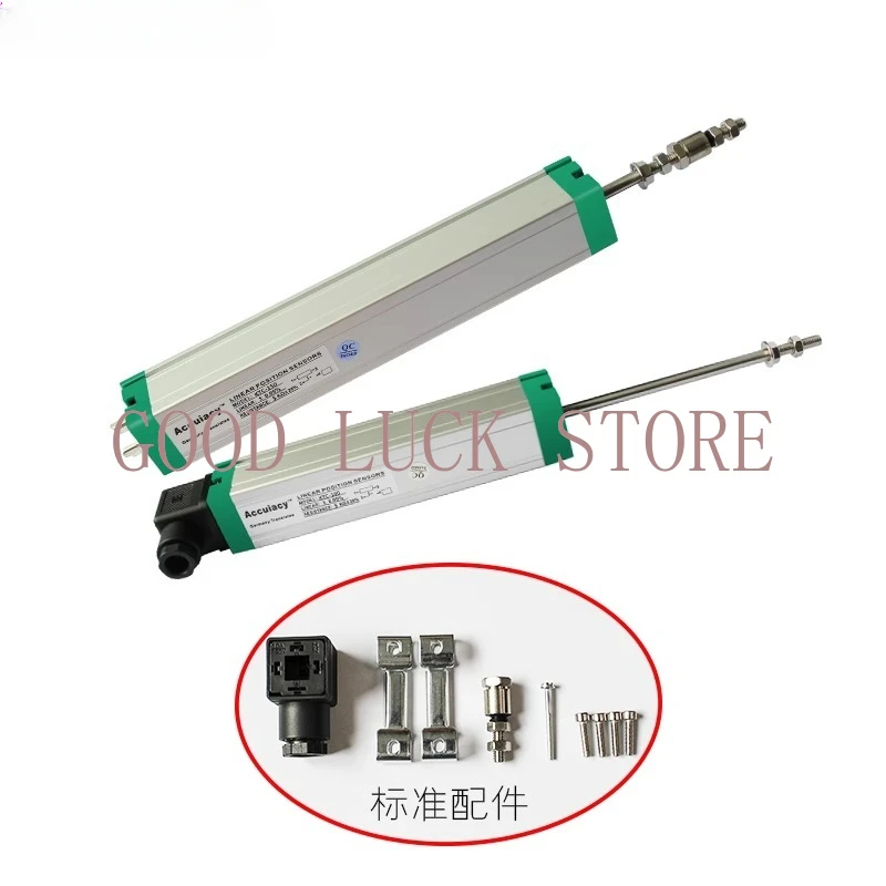 Imagem -06 - Ktc-sensor de Deslocamento Linear Transdutor Posição da Régua Eletrônica Potenciômetro Lwh para Injeção Pull Rod 50250 mm