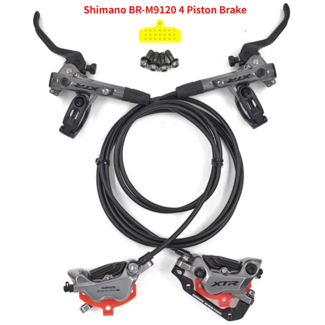 Shimano Deore Xtr M9120 4 Piston Brake Mountain Bike Xtr M9120 Hidraulic  Disc Brake Mtb Ice-tech Left & Right Xtr Brake - Bicycle Brake - AliExpress