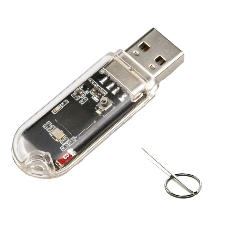 Mini USB Dongle Udisk cho hệ thống P4 9.0 bị nứt cổng nối tiếp Bộ chuyển đổi USB ESP32