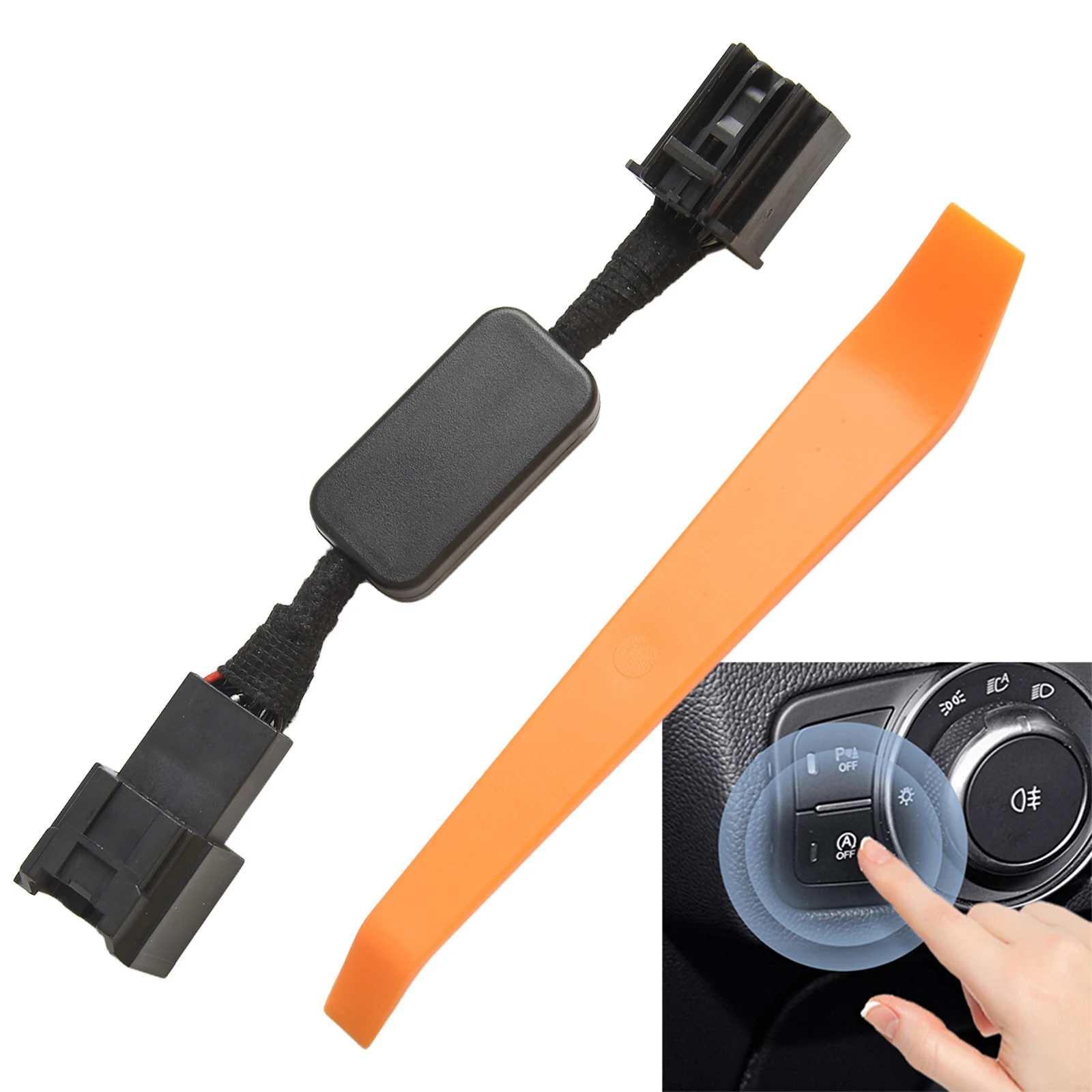 

Automotive Accessories Color Black Start Stop Adapter Automatic Adapter 2017-2023 Adapter Factory Specifications Perfect Match