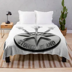 Stoned Island Throw Blanket Decorative Sofas Travel warm for winter Giant Sofa Blankets