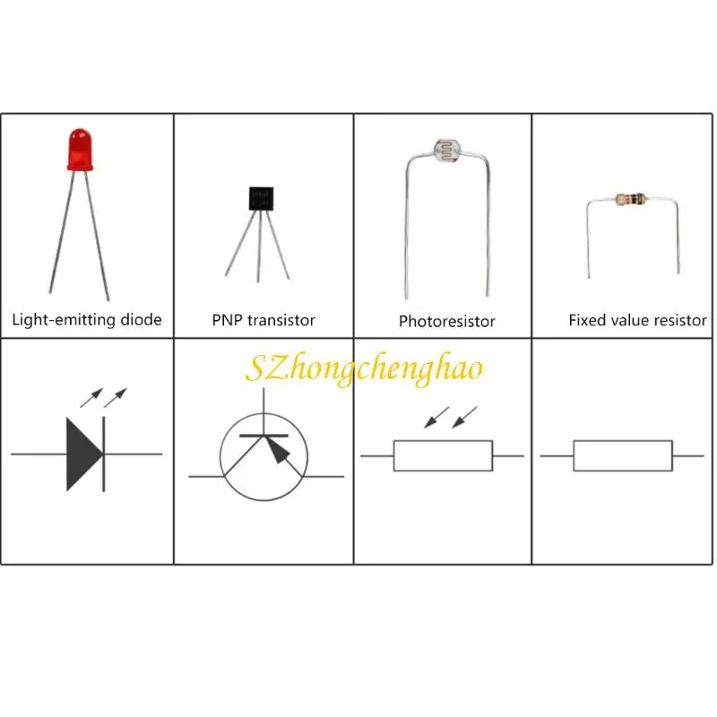 DIY Circuit Circuit Circuit Circuit Learning Kits Electrical Discorde Attists 601D