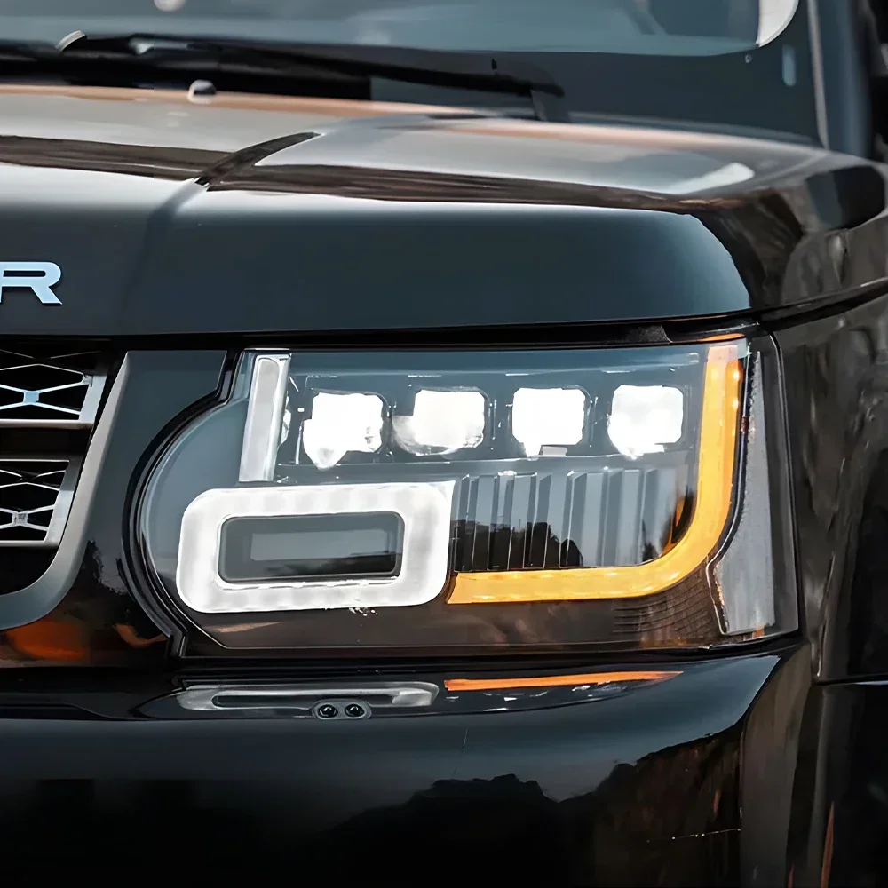 Auto-Frontlampen für Land Rover Range Rover Executive 2005–2012, LED-Autoscheinwerfer, Upgrade 4, Projektor-Objektiv-Zubehör