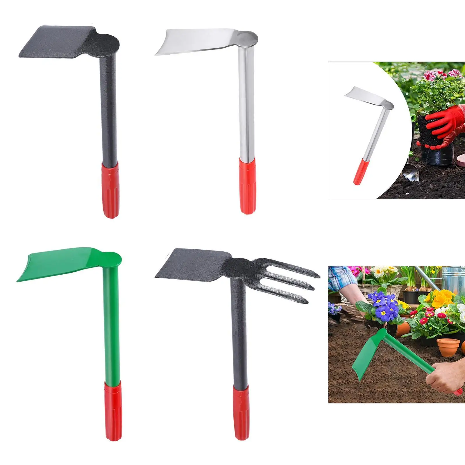 Garden Hoe Hand Tool 35 cm Comfortable Handle Professional Hand Weeding Puller Handy Hoe Weeding Tool for Planting