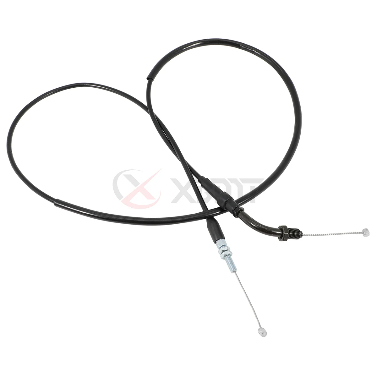 Motorcycle Lengthen Throttle Line Clutch Cable Steel Wire Set For Honda Steed VLX400 VLX600 Magna VF250 Shadow VT400