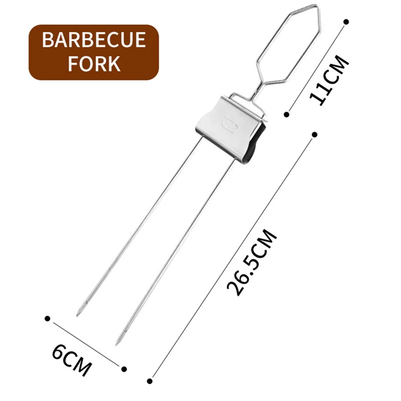 

BBQ Metal Skewers, Stainless Steel Skewers, Sticks For Camping Or Home Use, Reusable Skewers For Chicken, Sausage, Beef Durable-