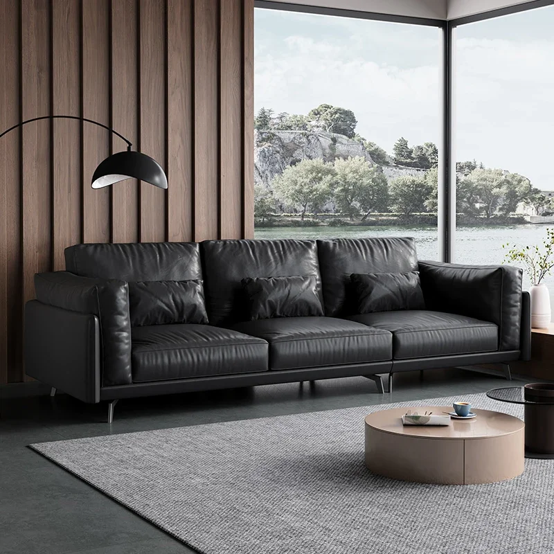 

Office Italian American Solid Wood Leatherette Sofa Single European Recliner Portable Extended Sofas Lujo Furniture Living Room