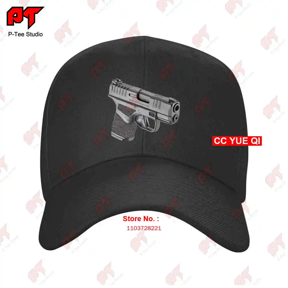 Springfield Armory Hellcat Pistol Trees Texture Baseball Caps Truck Cap K4HB