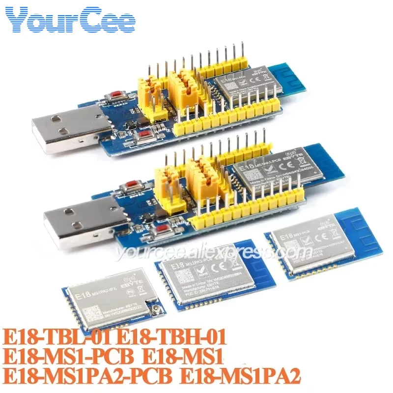 CC2530 Zigbee 2.4GHz Wifi Wireless Module E18-MS1PA2-PCB E18-MS1PA2 EBYTE E18-MS1-PCB CC2530F256 E18-TBH-01 E18-TBL-01