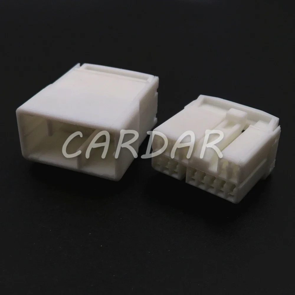 

1 Set 14 Pin Car Male Plug Female Socket AC Assembly Auto Plastic Housing Unsealed Replacement Connector 917604-1 917531-1