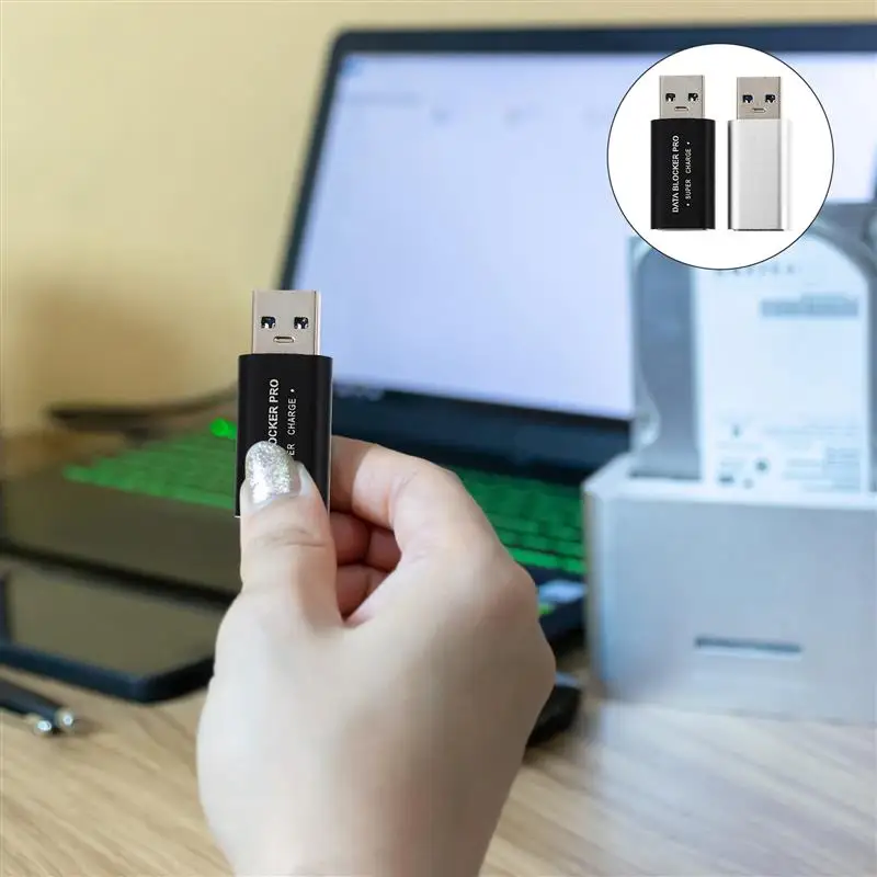 USB 3.0 Adapter Data Blocker jacking Female connector Fast Charge Adapter Data Blocker Prevent Data Theft Data Security Tools - Image 4