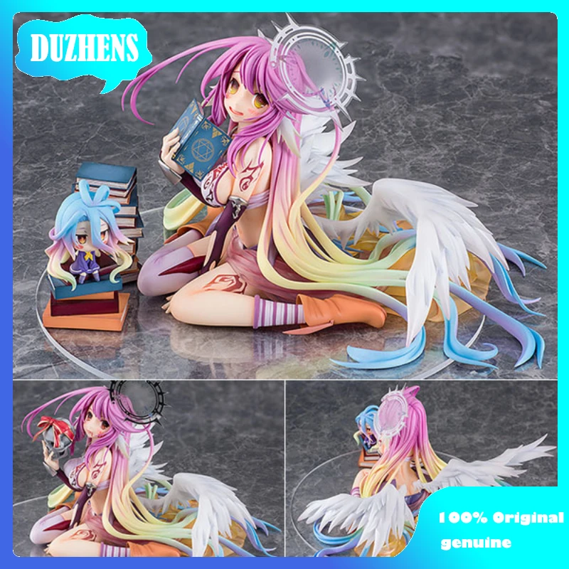 

100% Original: NO GAME NO LIFE Jibril sitting position 1/7 PVC Action Figure Anime Figure Model Toys Figure Collection Doll Gift