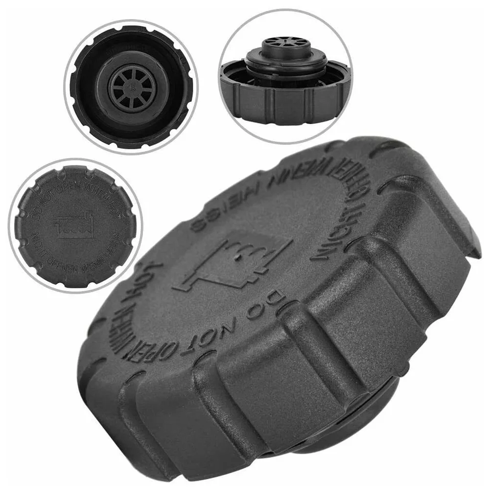 Radiator Coolant Reservoir Expansion Tank Cap Compatible with for mercedes for c300 for e300 GLC300 SLK350 ABS Black OE