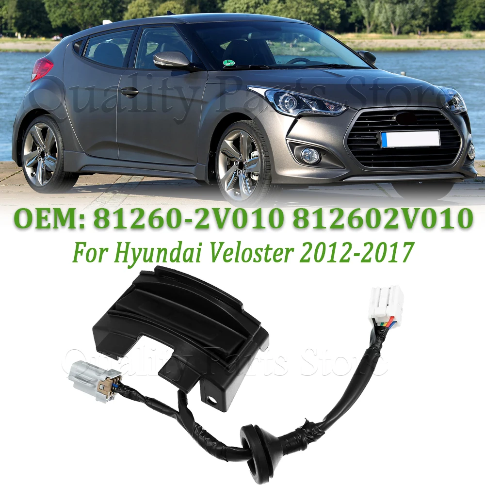 

For Hyundai Veloster 2012 2013 2014 2015 2016 2017 Car Rear Trunk Tailgate Handle Release Switch Button 81260-2V010 812602V010