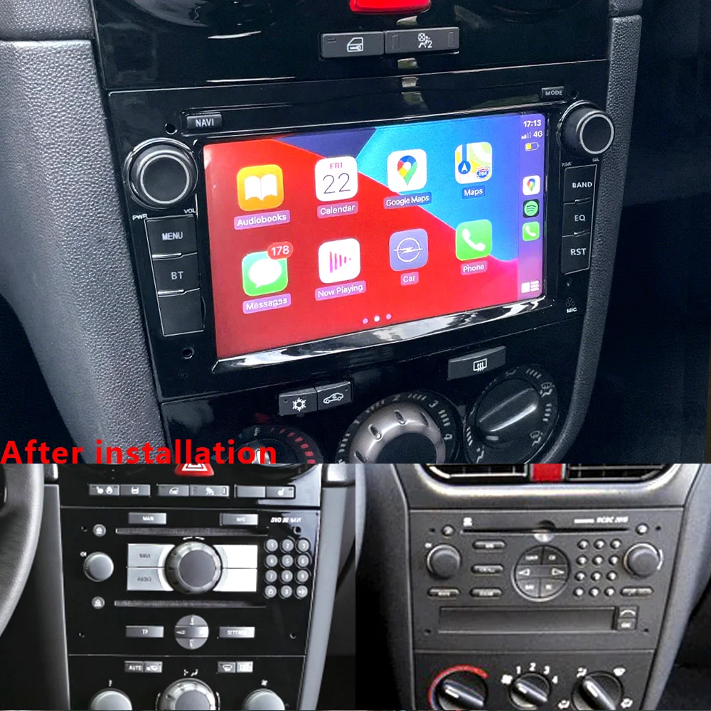

CHSTEK Car Radio Voor Opel H J Vectra Antara Vauxhall Astra Meriva Corsa Signum Combo Vivaro Carplay GPS WIFI 4G Android 13 Auto