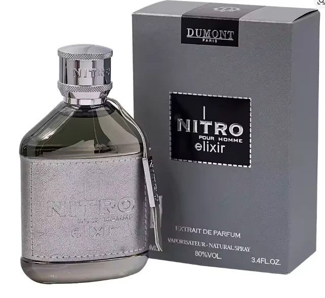 

Nitro Elixir Pour Homme Extrait De Parfum for Men Long Lasting Luxury Fragrance Nitro Perfume for Men 100ML Cologne