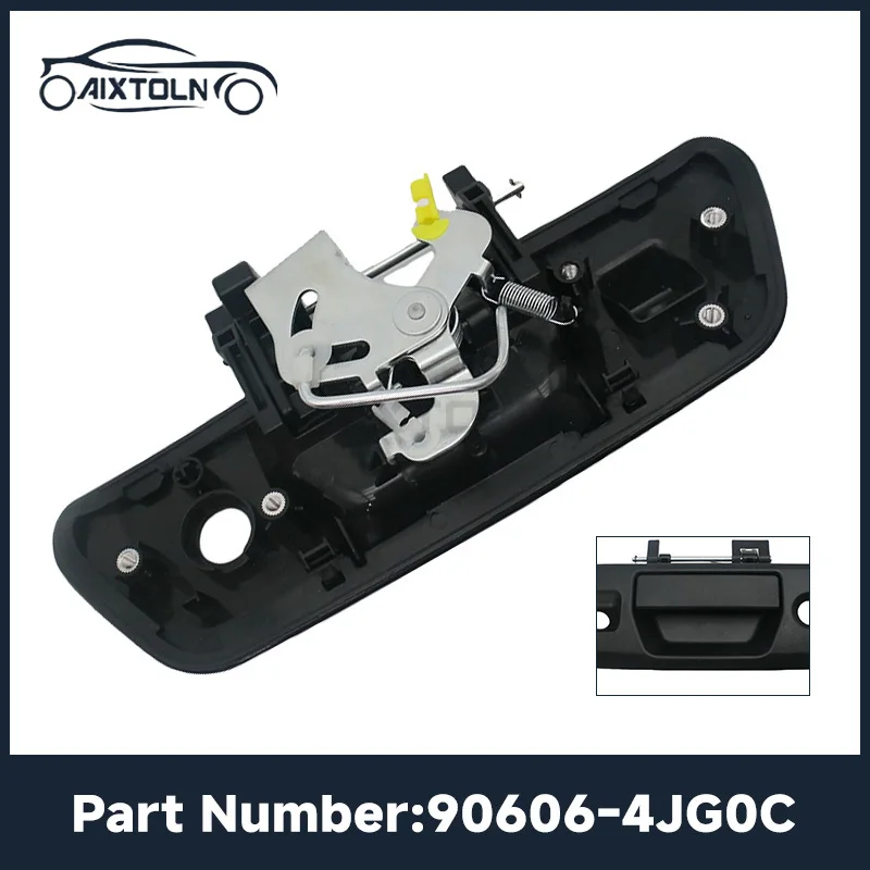 Tailgate Outer Handle Assembly 90606-4JG0C For Nissan Navara D23 NP300 2014-2026 Frontier 15-26 Car Part Accessories 90606-4JG0B