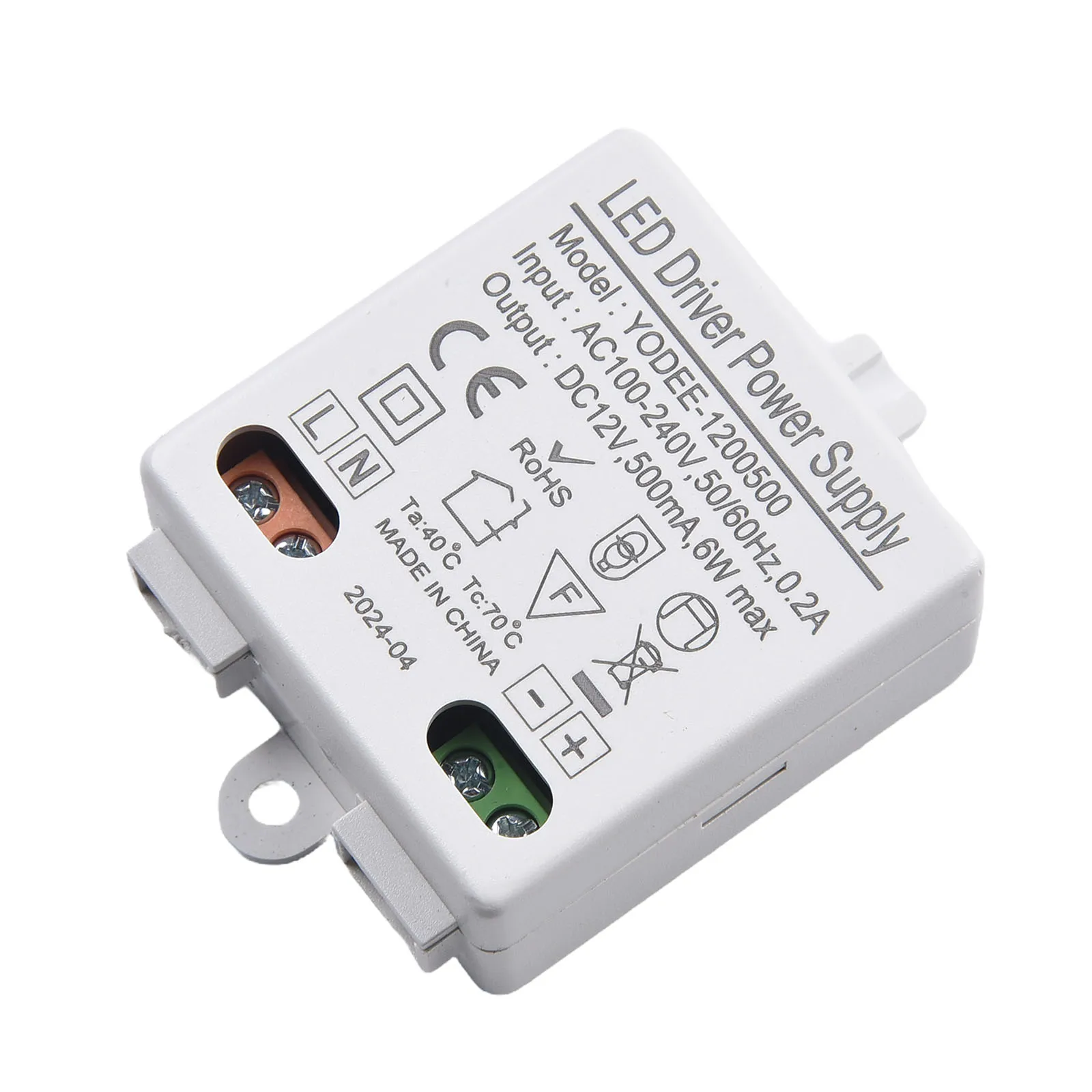 

LED driver power supply with PWM modulation Insulated end cover Suitable for various low voltage LED applications