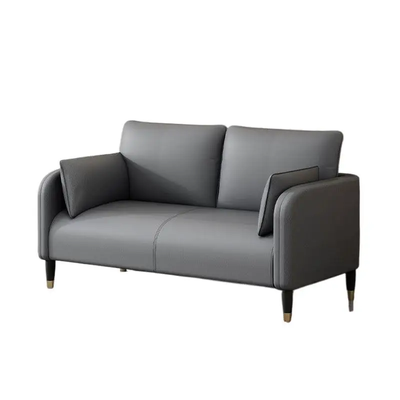 Living room fabric sofa, small apartment, simple small sofa