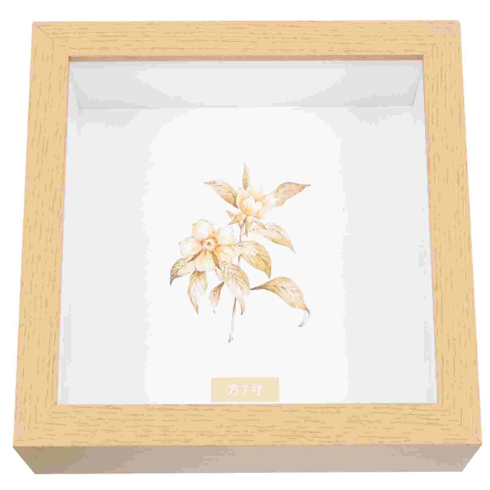 

Stereoscopic Specimen Frame DIY Desktop Display Rack Picture for Home Photo Decor Holder Practical