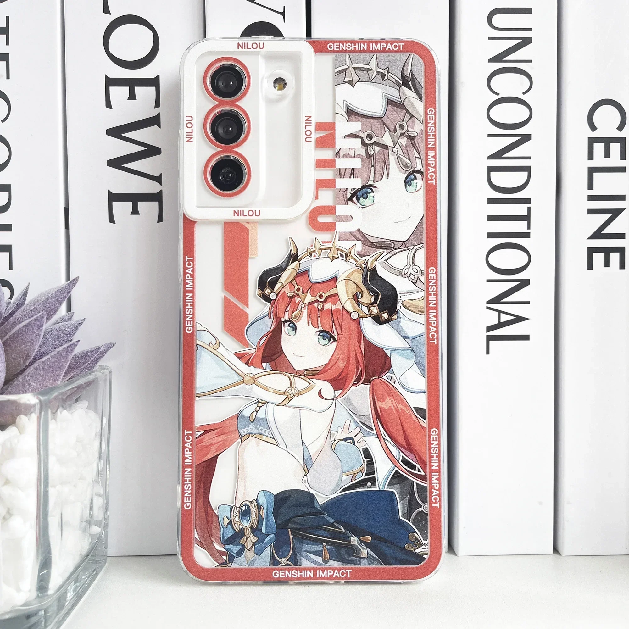 Genshin Impact Cyno Candace Nilou Nahida Phone Case For Samsung Galaxy S20 FE S21 Plus S22 S23 Ultra A54 A53 A52 S24 A34 Cover