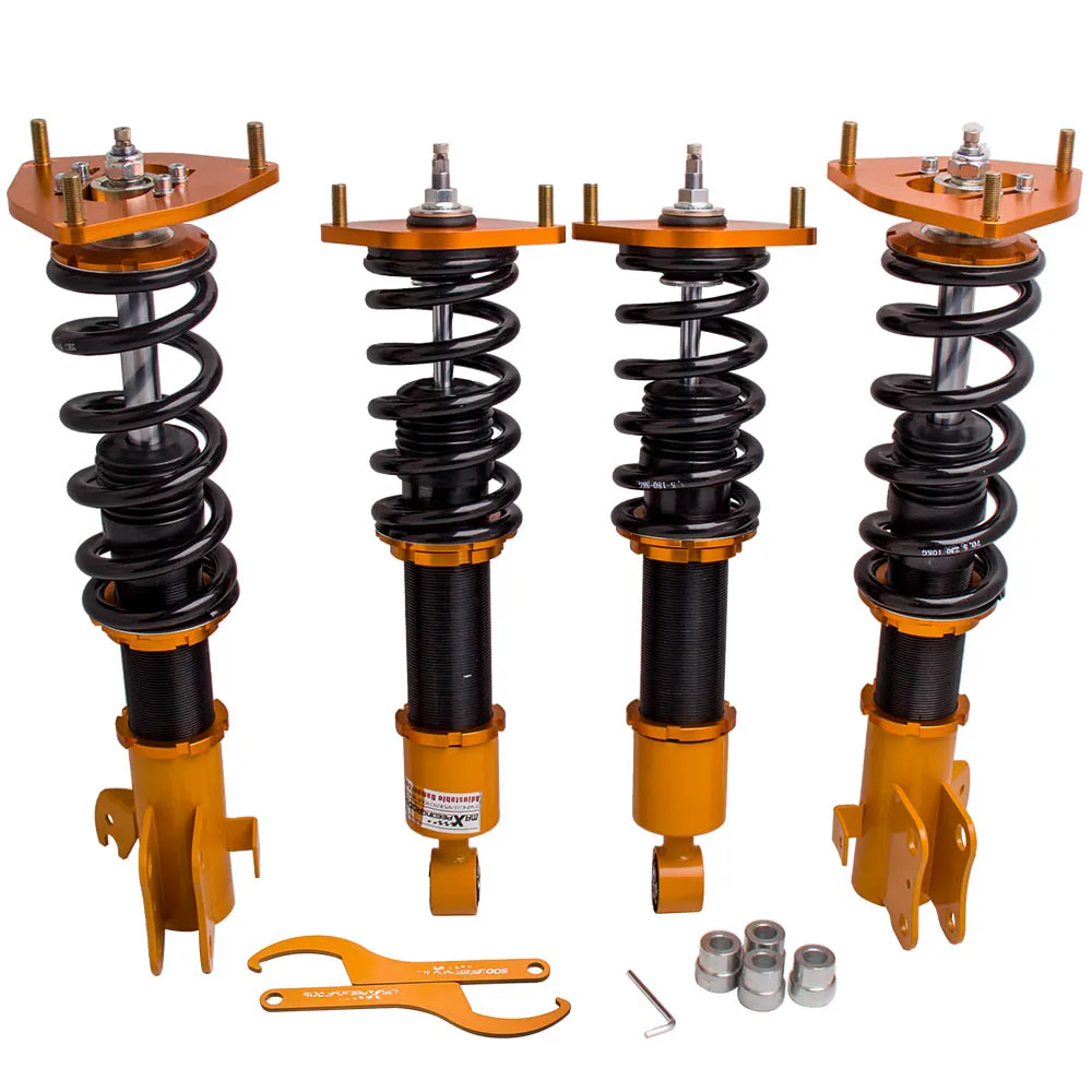 For maXpeedingrods Damping Shock Absorber Struts for Subaru Forester 2009 2010 2011 2012 2013 Suspension Lowering Kit