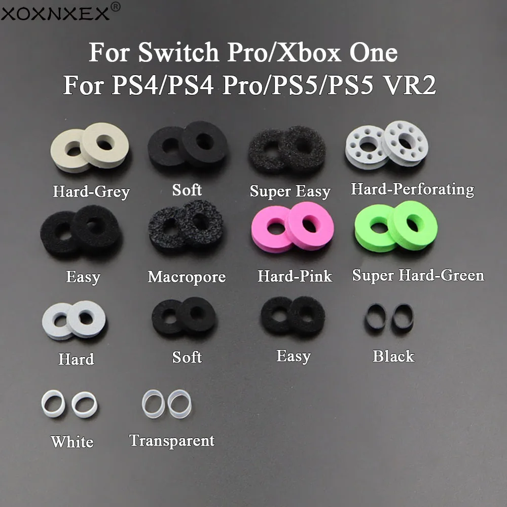 Anneaux de précision pour manettes de jeu PS5/PS4/Switch PRO/Xbox, 6 à 20 pièces, anneaux d'assistance à la visée, anneaux en éponge pour contrôle de mouvement