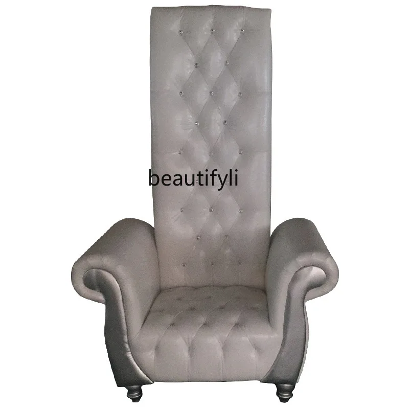 High-End Manicure Foot Massage Couch High Back Luxury Foot Massage Chair Foot Bath Queen Chair