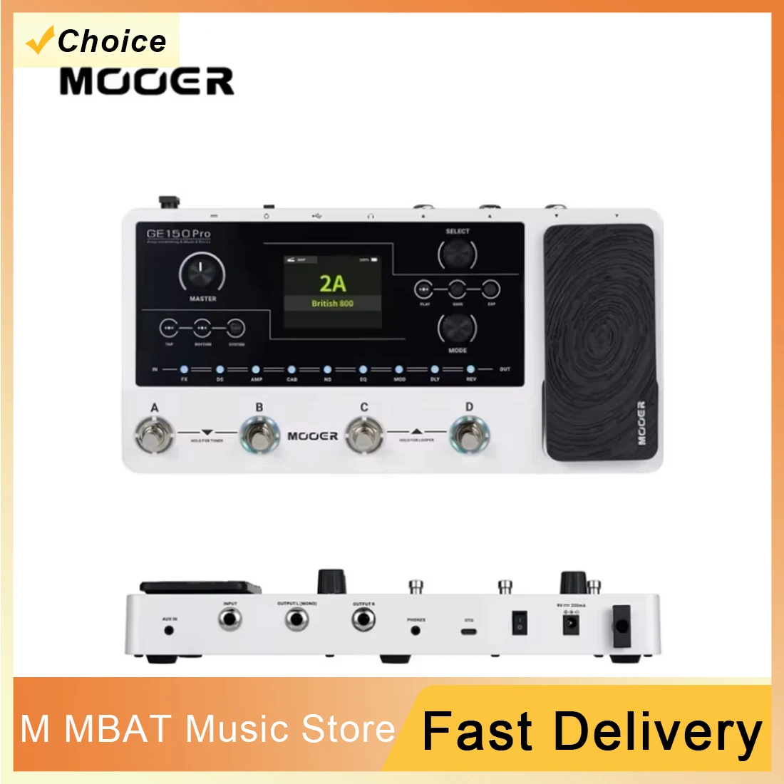 Mooer GE150 Pro Gui…