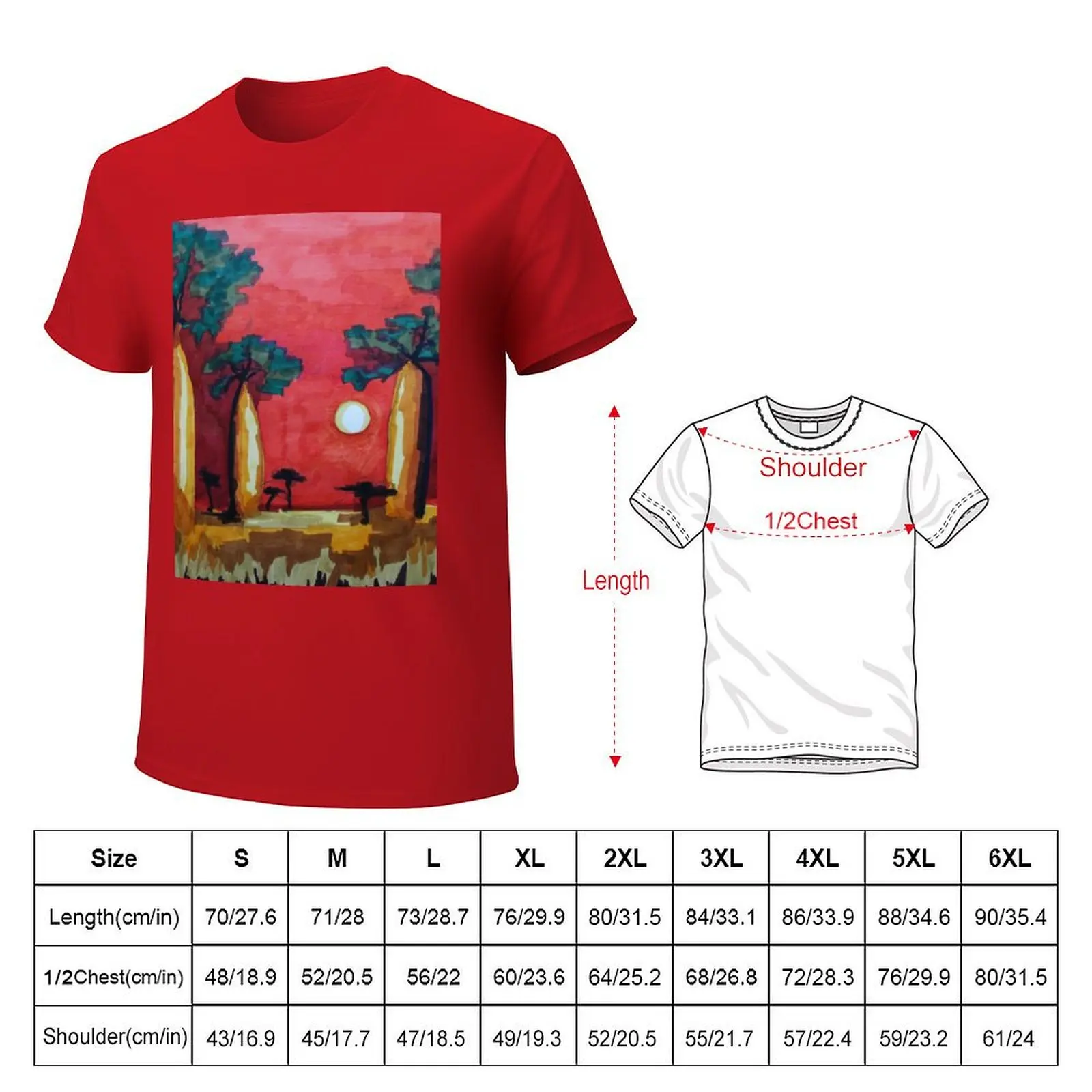 Baobab T-Shirt animal prinfor boys customizeds shirts graphic tees boys animal print mens graphic t-shirts pack