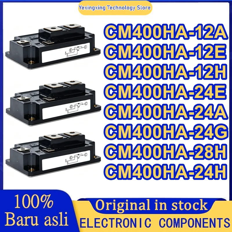 CM400HA-12A CM400HA-12E CM400HA-12H CM400HA-24E CM400HA-24A CM400HA-24G CM400HA-24H CM400HA-28H NEW AND ORIGINAL IGBT MODULE
